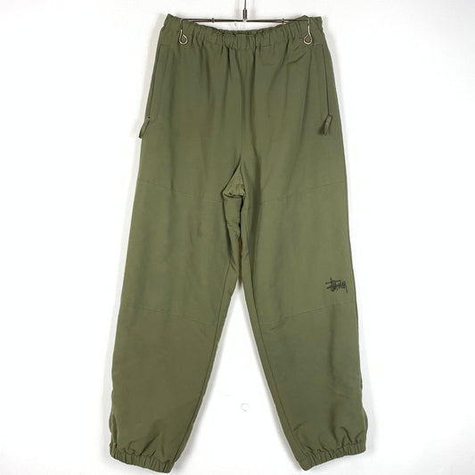 【中古品】【メンズ】 STUSSY ステューシー TRAINING PANT 116717 トレーニング パンツ ボトムス ナイロンパンツ 153-260602-ko-09-fuzh サイズ：S カラー：カーキ 万代Net店
