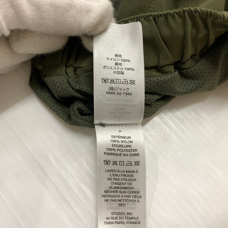 【中古品】【メンズ】 STUSSY ステューシー TRAINING PANT 116717 トレーニング パンツ ボトムス ナイロンパンツ 153-260602-ko-09-tei サイズ：S カラー：カーキ 万代Net店