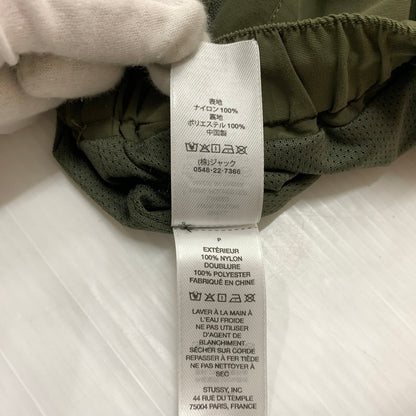 【中古品】【メンズ】 STUSSY ステューシー TRAINING PANT 116717 トレーニング パンツ ボトムス ナイロンパンツ 153-260602-ko-09-tei サイズ：S カラー：カーキ 万代Net店