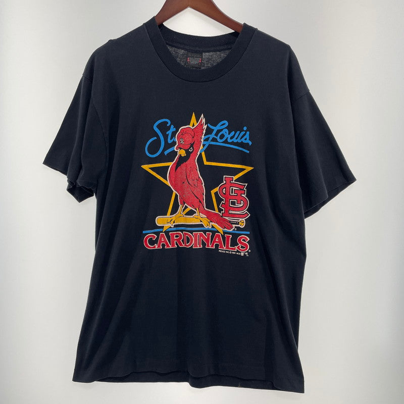 【中古品】【メンズ】 90S VINTAGE St Louis Cardinals セントルイスカージナルス SCREEN STARSタグ ヴィンテージ 145-260818-nm-67-tei サイズ：XL カラー：ブラック 万代Net店