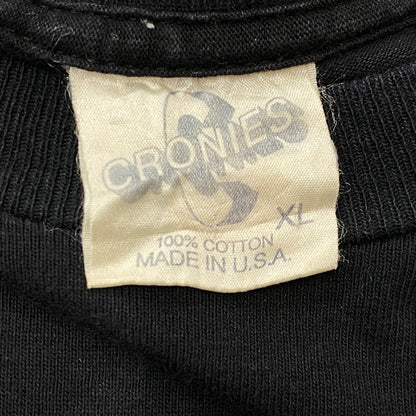 【中古品】【メンズ】 CRONIES クロニーズ LUIS MIGUEL TEE ルイス ミゲル Tシャツ 半袖 トップス 145-260829-sa-04-tei サイズ：XL カラー：ブラック 万代Net店