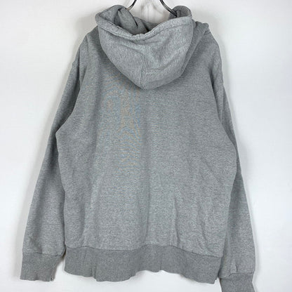【現状渡し品】【メンズ】 Supreme シュプリーム ARC LOGO THERMAL ZIP UP SWEATSHIRT ロゴ サーマルジップアップ スウェットシャツ トップス フルジップパーカー 149-260602-ko-16-tei サイズ：L カラー：グレー 万代Net店