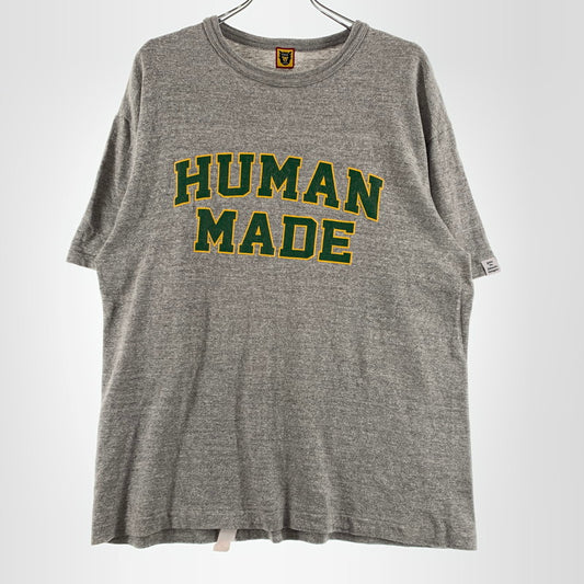 【中古品】【メンズ】 HUMAN MADE ヒューマンメイド SS T-SHIRT #2307 "GRAY" ショートスリーブ Tシャツ 半袖 トップス 142-260615-yo-02-tei サイズ：表記消え カラー：グレー 万代Net店