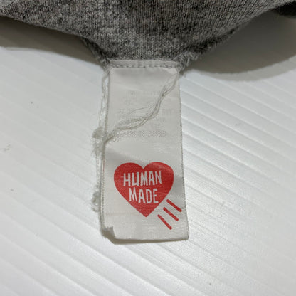 【中古品】【メンズ】 HUMAN MADE ヒューマンメイド SS T-SHIRT #2307 "GRAY" ショートスリーブ Tシャツ 半袖 トップス 142-260615-yo-02-tei サイズ：表記消え カラー：グレー 万代Net店