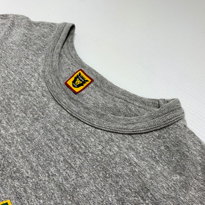 【中古品】【メンズ】 HUMAN MADE ヒューマンメイド SS T-SHIRT #2307 "GRAY" ショートスリーブ Tシャツ 半袖 トップス 142-260615-yo-02-tei サイズ：表記消え カラー：グレー 万代Net店