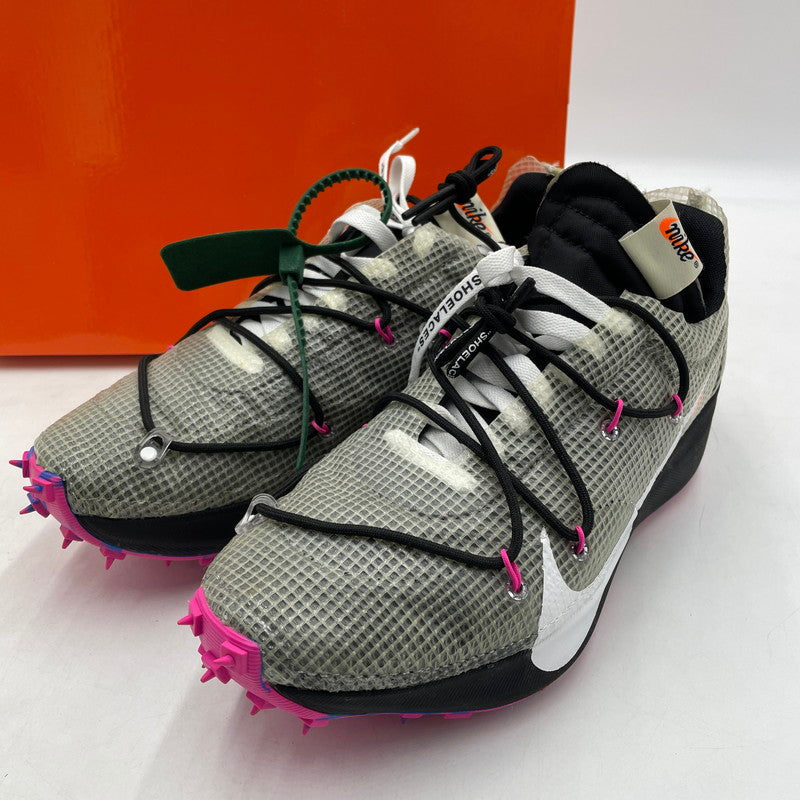 【中古美品】【メンズ】 NIKE×OFF-WHITE ナイキ オフホワイト CD8178-001 WMNS VAPOR STREET ヴェイパー ストリート ブラック スニーカー 靴 160-260706-nm-01-teih サイズ：wms28cm 万代Net店