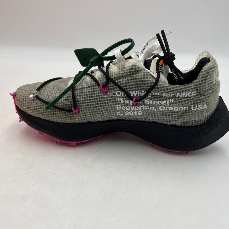 【中古美品】【メンズ】 NIKE×OFF-WHITE ナイキ オフホワイト CD8178-001 WMNS VAPOR STREET ヴェイパー ストリート ブラック スニーカー 靴 160-260706-nm-01-teih サイズ：wms28cm 万代Net店
