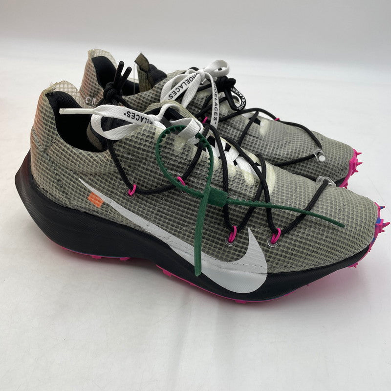 【中古美品】【メンズ】 NIKE×OFF-WHITE ナイキ オフホワイト CD8178-001 WMNS VAPOR STREET ヴェイパー ストリート ブラック スニーカー 靴 160-260706-nm-01-teih サイズ：wms28cm 万代Net店