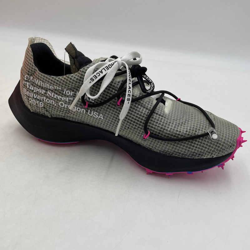 【中古美品】【メンズ】 NIKE×OFF-WHITE ナイキ オフホワイト CD8178-001 WMNS VAPOR STREET ヴェイパー ストリート ブラック スニーカー 靴 160-260706-nm-01-teih サイズ：wms28cm 万代Net店