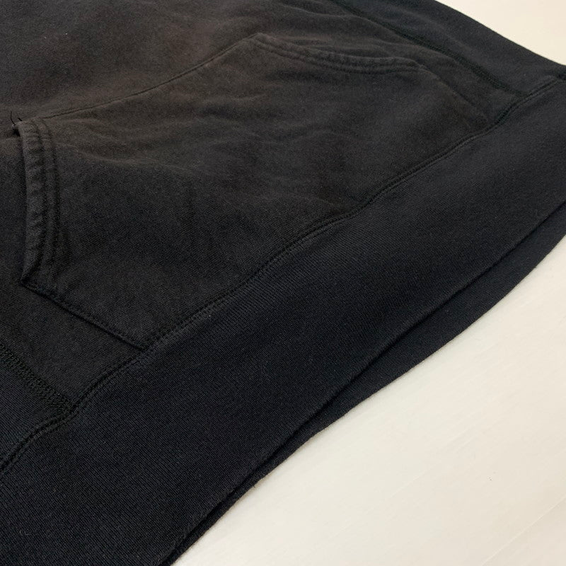 【現状渡し品】【メンズ】 Supreme シュプリーム S LOGO HOODED SWEATSHIRT ロゴ フーデッド スウェットシャツ トップス プルオーバーパーカー 149-260602-ko-18-tei サイズ：M カラー：ブラック 万代Net店