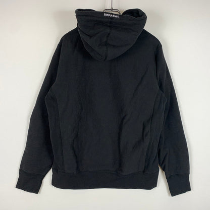 【現状渡し品】【メンズ】 Supreme シュプリーム S LOGO HOODED SWEATSHIRT ロゴ フーデッド スウェットシャツ トップス プルオーバーパーカー 149-260602-ko-18-tei サイズ：M カラー：ブラック 万代Net店