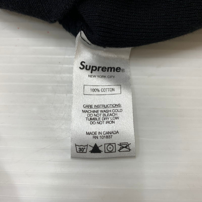 【現状渡し品】【メンズ】 Supreme シュプリーム S LOGO HOODED SWEATSHIRT ロゴ フーデッド スウェットシャツ トップス プルオーバーパーカー 149-260602-ko-18-tei サイズ：M カラー：ブラック 万代Net店