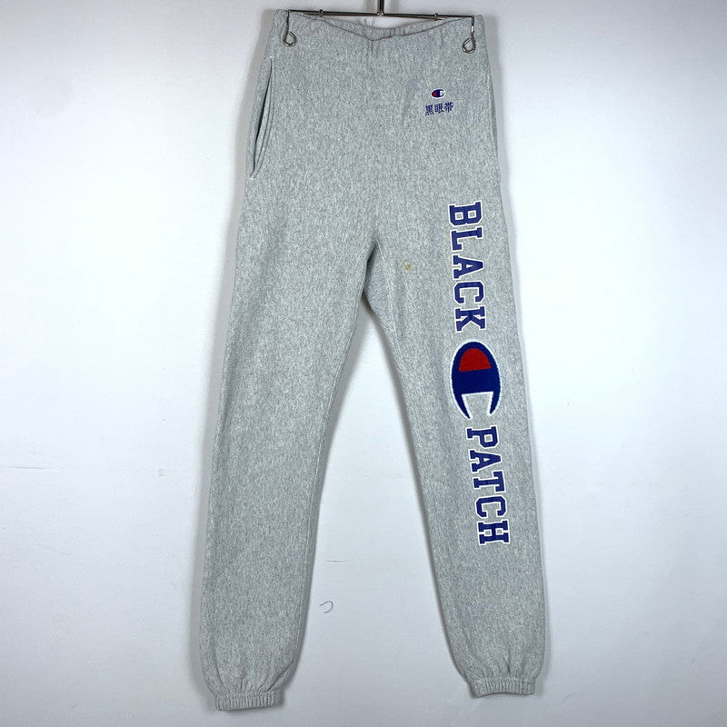【中古品】【メンズ】 BlackEyePatch ブラックアイパッチ × Champion チャンピオン 別注 コラボ REVERSE WEAVE SWEAT PANT C8-W227 リバース ウィーヴ スウェット パンツ ボトムス 153-260602-ko-10-tei サイズ：S カラー：グレー 万代Net店