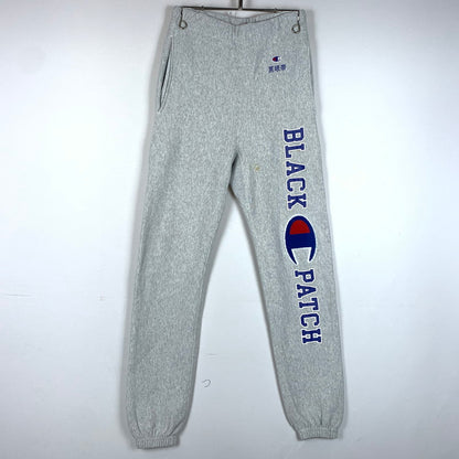 【中古品】【メンズ】 BlackEyePatch ブラックアイパッチ × Champion チャンピオン 別注 コラボ REVERSE WEAVE SWEAT PANT C8-W227 リバース ウィーヴ スウェット パンツ ボトムス 153-260602-ko-10-tei サイズ：S カラー：グレー 万代Net店