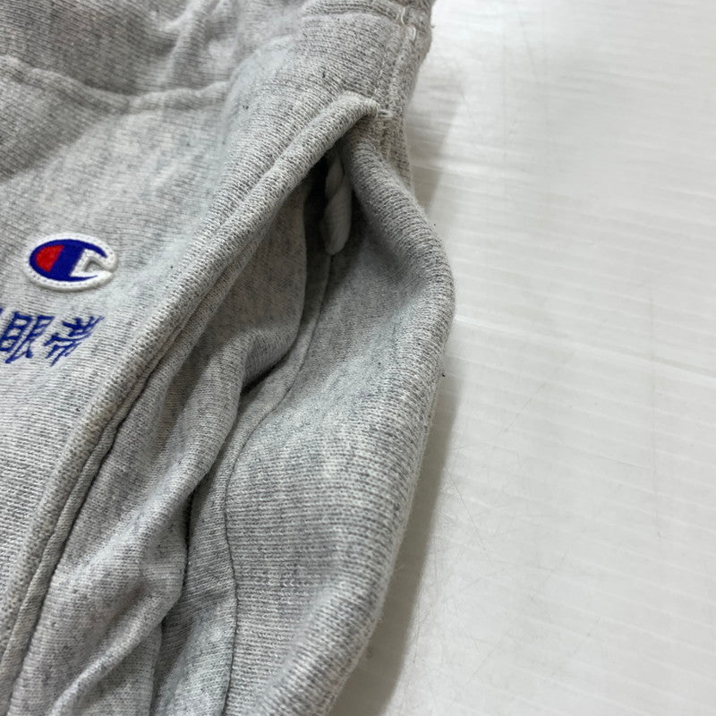 【中古品】【メンズ】 BlackEyePatch ブラックアイパッチ × Champion チャンピオン 別注 コラボ REVERSE WEAVE SWEAT PANT C8-W227 リバース ウィーヴ スウェット パンツ ボトムス 153-260602-ko-10-tei サイズ：S カラー：グレー 万代Net店