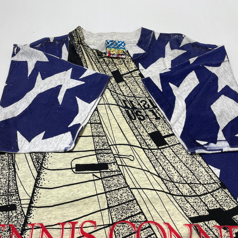 【現状渡し品】【メンズ】 ONEITA オニータ DENNIS CONER S/S TEE デニス コナー ショート スリーブ Tシャツ 半袖 トップス 145-260807-sa-11-tei サイズ：L カラー：総柄 万代Net店