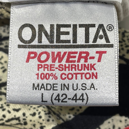 【現状渡し品】【メンズ】 ONEITA オニータ DENNIS CONER S/S TEE デニス コナー ショート スリーブ Tシャツ 半袖 トップス 145-260807-sa-11-tei サイズ：L カラー：総柄 万代Net店