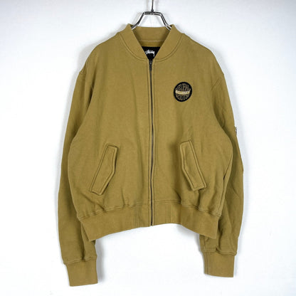 【中古品】【メンズ】 STUSSY ステューシー MA-1 COTTON JACKET MA-1 コットンジャケット ライトアウター 142-260606-yo-20-tei サイズ：S カラー：ブラウン 万代Net店