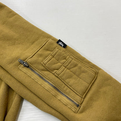 【中古品】【メンズ】 STUSSY ステューシー MA-1 COTTON JACKET MA-1 コットンジャケット ライトアウター 142-260606-yo-20-tei サイズ：S カラー：ブラウン 万代Net店