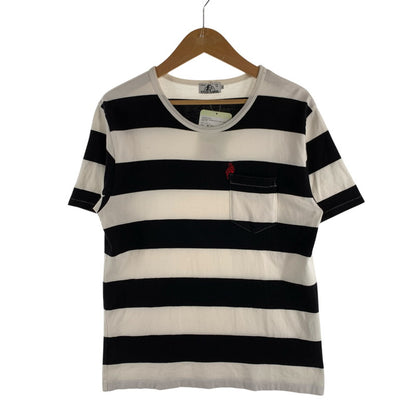 【中古品】【メンズ】 HYSTERIC GLAMOUR 0261CT17 DEVIL WOMAN POCKET TEE ヒステリックグラマー 半袖Tシャツ カットソー ブランド 古着 140-260627-gm-01-fuz サイズ：M カラー：ブラック 万代Net店