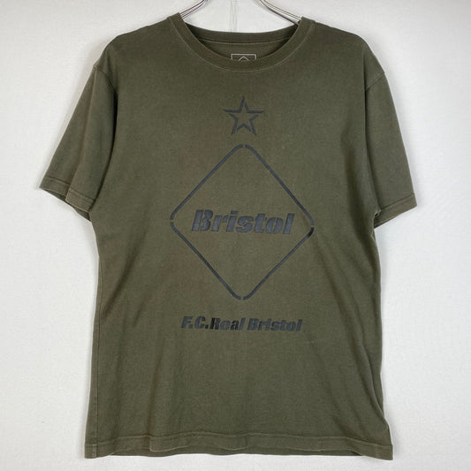 【中古品】【メンズ】 F.C.R.B. エフシーレアルブリストル EMBLEM S/S TEE FCRB-202075 エンブレム ショートスリーブ Tシャツ 半袖トップス 142-260716-ss-01-tei サイズ：S カラー：カーキ 万代Net店