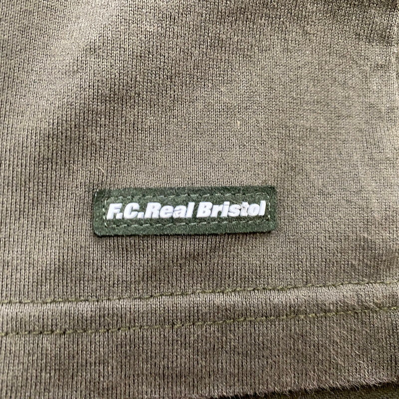 【中古品】【メンズ】 F.C.R.B. エフシーレアルブリストル EMBLEM S/S TEE FCRB-202075 エンブレム ショートスリーブ Tシャツ 半袖トップス 142-260716-ss-01-tei サイズ：S カラー：カーキ 万代Net店