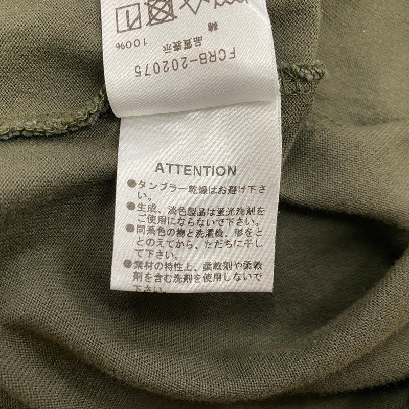【中古品】【メンズ】 F.C.R.B. エフシーレアルブリストル EMBLEM S/S TEE FCRB-202075 エンブレム ショートスリーブ Tシャツ 半袖トップス 142-260716-ss-01-tei サイズ：S カラー：カーキ 万代Net店