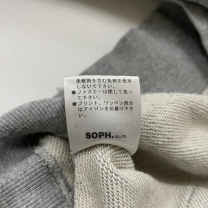 【中古品】【メンズ】 F.C.R.B. エフシーアールビー PATCH LOGO HOODIE FCRB-190058 パッチ ロゴ フーディ 長袖 トップス プルオーバーパーカー 142-260606-yo-19-tei サイズ：S カラー：グレー 万代Net店