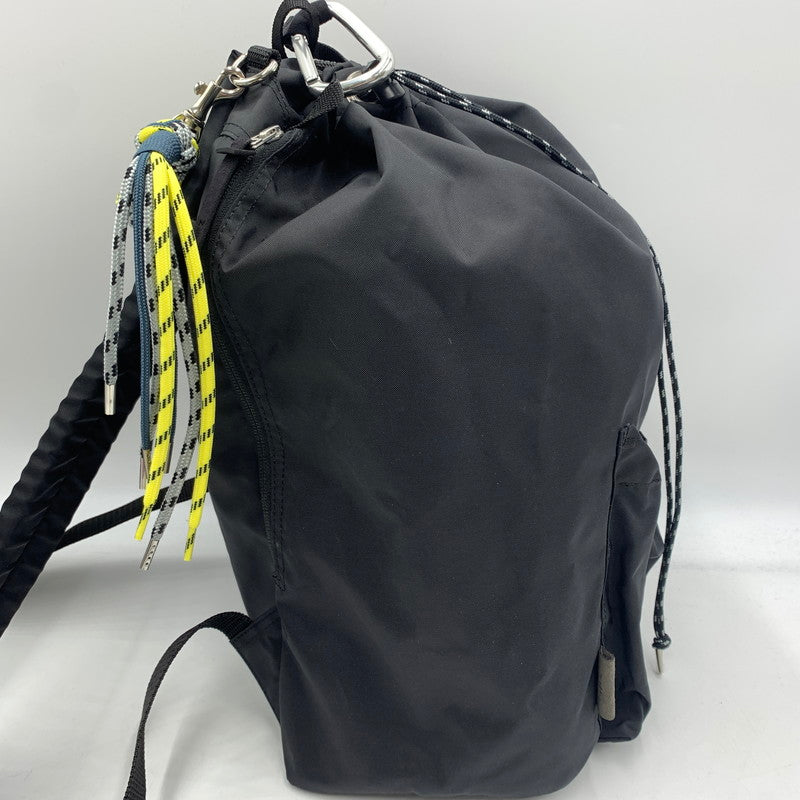 【中古品】【メンズ】 zattu ザッツ HENRIK NYLON BAGPACK ヘンリック ナイロンバッグパック カバン リュックサック 188-260606-ko-16-tei カラー：ブラック 万代Net店