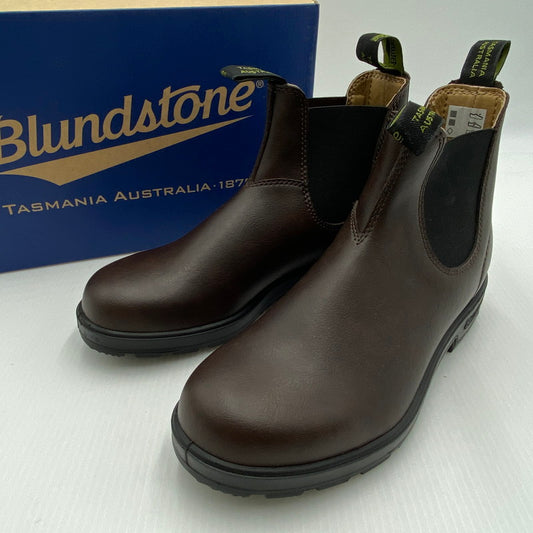 【中古美品】【メンズ】 BLUNDSTONE ブランドストーン 2116 サイドゴアブーツ 靴 164-260801-nm-05-tei サイズ：サイズ8 カラー：ブラウン 万代Net店