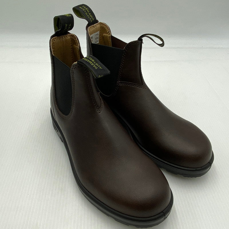 【中古美品】【メンズ】 BLUNDSTONE ブランドストーン 2116 サイドゴアブーツ 靴 164-260801-nm-05-tei サイズ：サイズ8 カラー：ブラウン 万代Net店