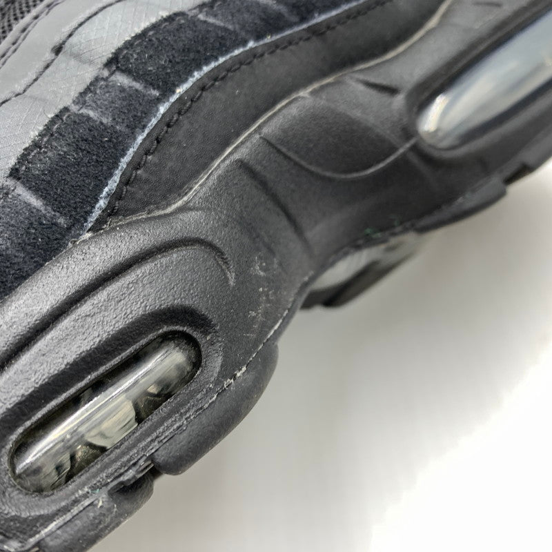 【中古品】【メンズ】 NIKE ナイキ AIR MAX 95 ESSENTIAL BLACK DARK GREY BLACK CI3705-001 エアマックス95 エッセンシャル スニーカー 靴 シューズ 160-260917-ko-14-teih サイズ：27.5cm カラー：ブラック 万代Net店