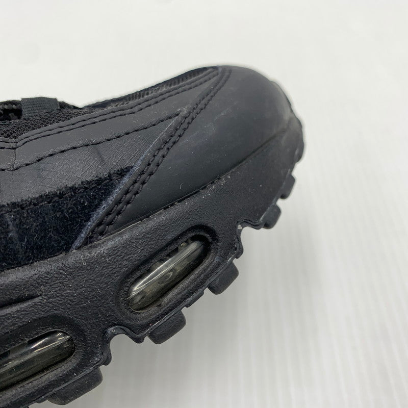 【中古品】【メンズ】 NIKE ナイキ AIR MAX 95 ESSENTIAL BLACK DARK GREY BLACK CI3705-001 エアマックス95 エッセンシャル スニーカー 靴 シューズ 160-260917-ko-14-teih サイズ：27.5cm カラー：ブラック 万代Net店