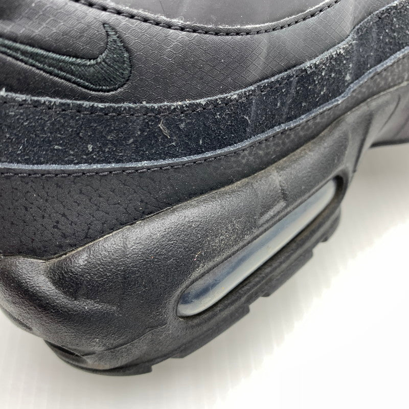 【中古品】【メンズ】 NIKE ナイキ AIR MAX 95 ESSENTIAL BLACK DARK GREY BLACK CI3705-001 エアマックス95 エッセンシャル スニーカー 靴 シューズ 160-260917-ko-14-teih サイズ：27.5cm カラー：ブラック 万代Net店