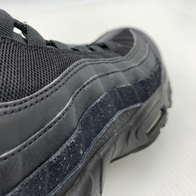 【中古品】【メンズ】 NIKE ナイキ AIR MAX 95 ESSENTIAL BLACK DARK GREY BLACK CI3705-001 エアマックス95 エッセンシャル スニーカー 靴 シューズ 160-260917-ko-14-teih サイズ：27.5cm カラー：ブラック 万代Net店
