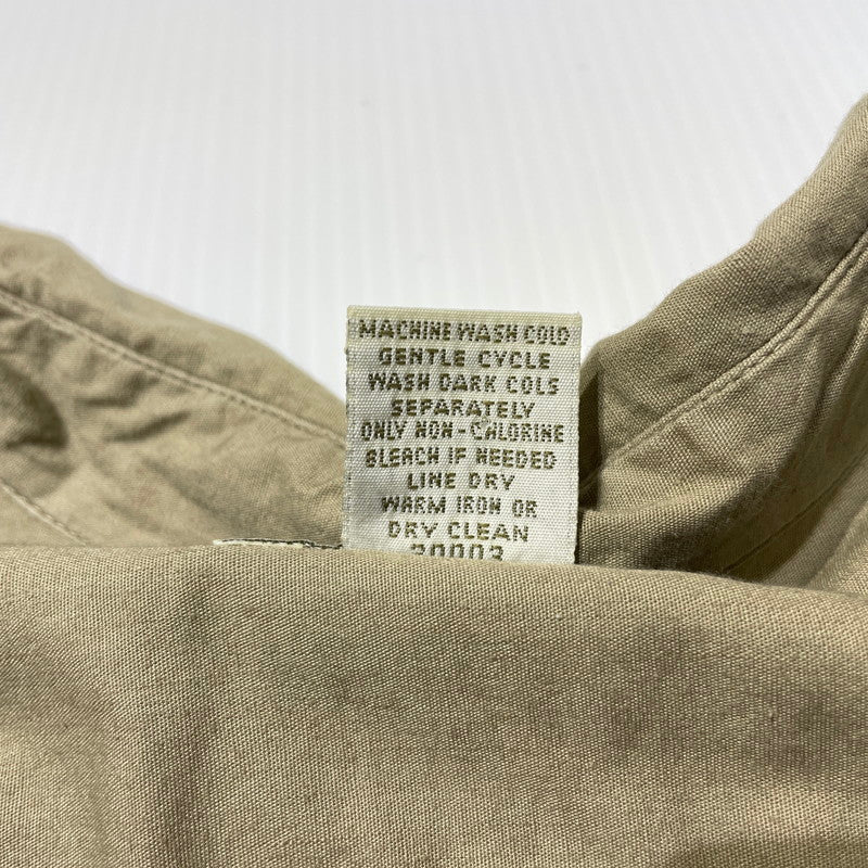 【中古品】【メンズ】 BANANA PUBLIC バナナ パブリック EPAULET WORK S/S SHIRT エポーレット ワーク ショートスリーブ シャツ 半袖 トップス 147-260723-sa-07-tei サイズ：M カラー：ブラウン 万代Net店