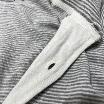 【中古品】【メンズ】 JOHN SMEDLEY ジョンスメドレー SS STRIPE POLOSHIRT ショートスリーブ ストライプ ポロシャツ 半袖 トップス 147-260806-yo-18-tei サイズ：M カラー：グレー 万代Net店