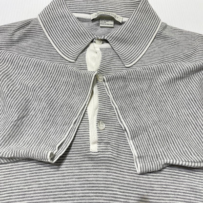【中古品】【メンズ】 JOHN SMEDLEY ジョンスメドレー SS STRIPE POLOSHIRT ショートスリーブ ストライプ ポロシャツ 半袖 トップス 147-260806-yo-18-tei サイズ：M カラー：グレー 万代Net店