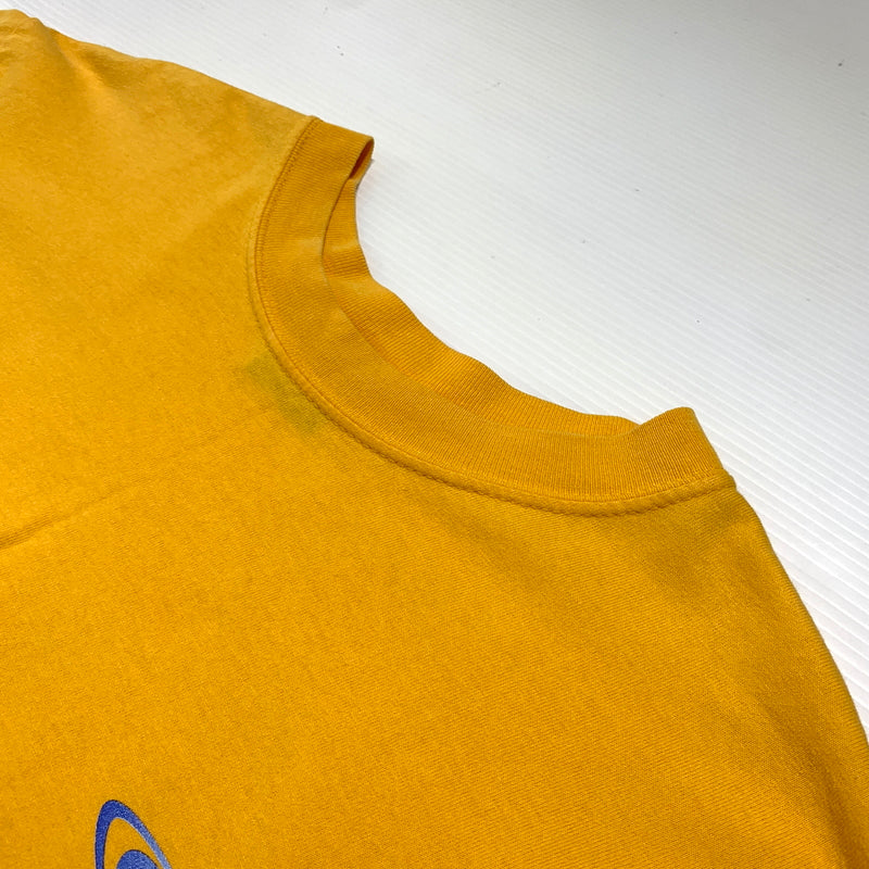 【中古品】【メンズ】 O'NEILL オニール 90's DRAGON PRINT S/S TEE 90年代ドラゴン プリント ショートスリーブ Tシャツ 半袖 トップス 145-260716-ko-01-tei サイズ：L カラー：イエロー 万代Net店