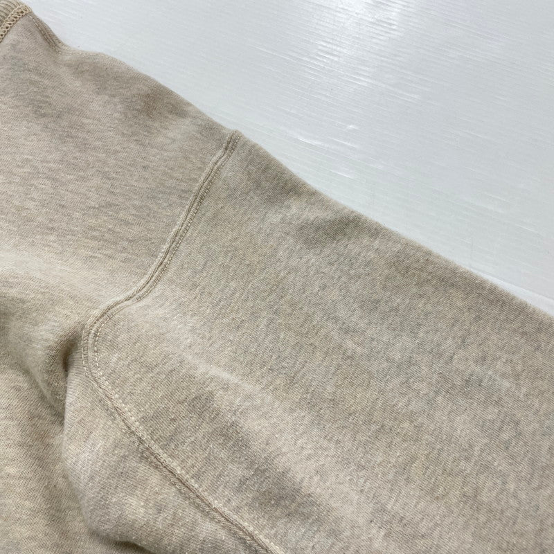 【中古品】【メンズ】 WAREHOUSE ウエアハウス DAVENPORT SWEAT ダベンポート スウェット 長袖 トップス 145-260606-yo-12-tei サイズ：42 カラー：ベージュ 万代Net店