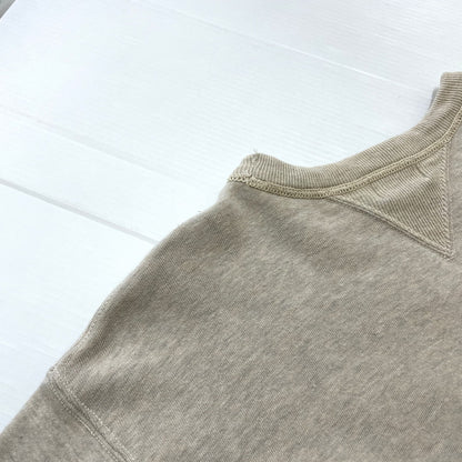 【中古品】【メンズ】 WAREHOUSE ウエアハウス DAVENPORT SWEAT ダベンポート スウェット 長袖 トップス 145-260606-yo-12-tei サイズ：42 カラー：ベージュ 万代Net店