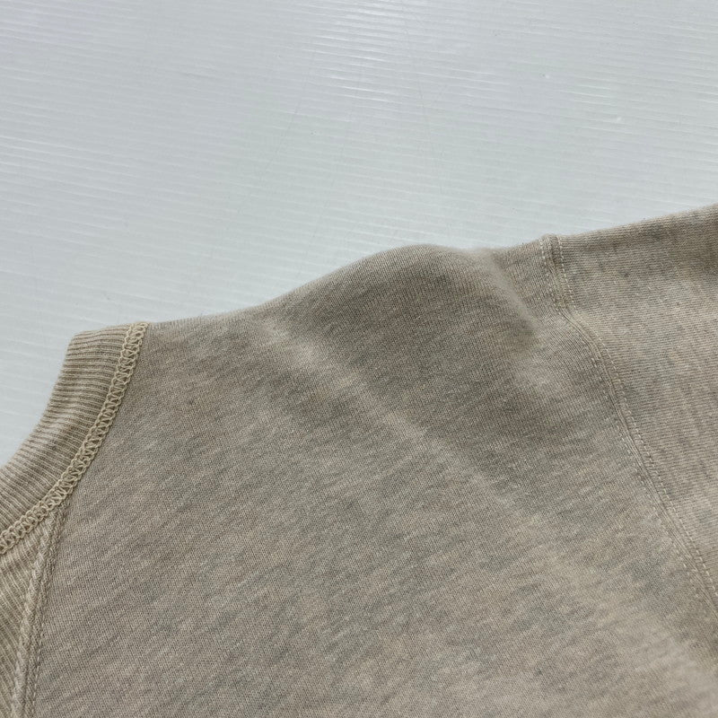 【中古品】【メンズ】 WAREHOUSE ウエアハウス DAVENPORT SWEAT ダベンポート スウェット 長袖 トップス 145-260606-yo-12-tei サイズ：42 カラー：ベージュ 万代Net店