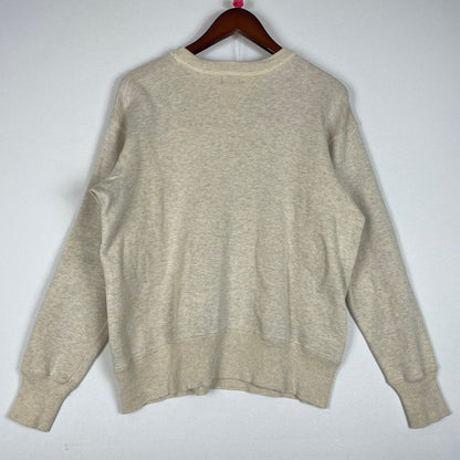 【中古品】【メンズ】 WAREHOUSE ウエアハウス DAVENPORT SWEAT ダベンポート スウェット 長袖 トップス 145-260606-yo-12-tei サイズ：42 カラー：ベージュ 万代Net店