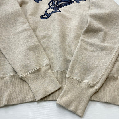 【中古品】【メンズ】 WAREHOUSE ウエアハウス DAVENPORT SWEAT ダベンポート スウェット 長袖 トップス 145-260606-yo-12-tei サイズ：42 カラー：ベージュ 万代Net店