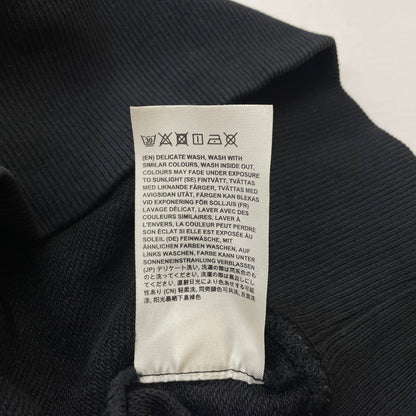 【中古品】【メンズ】 ACNE STUDIOS アクネステュディオス SLEEVE TAPE HOODIE FN-MN-SWEA000023 スリーブ テープ フーディ 長袖 トップス プルオーバーパーカー 140-260606-yo-17-tei サイズ：S カラー：ブラック/ブルー 万代Net店