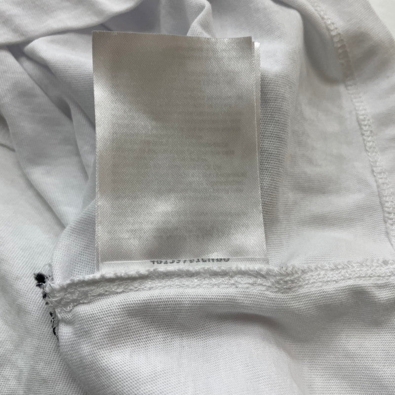 【中古品】【メンズ】 MONCLER モンクレール LOGO SS TEE H10918C00038 829H8 ロゴ ショートスリーブ Tシャツ 半袖 トップス 141-260606-yo-07-tei サイズ：L カラー：ホワイト 万代Net店