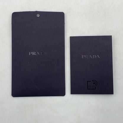 【中古品】【メンズ】 PRADA プラダ RE-NYLON BUCKET HAT P101 2021 29091 ナイロン トライアングルタグ バケットハット 帽子 185-260606-ko-09-tei サイズ：L カラー：ブラック 万代Net店