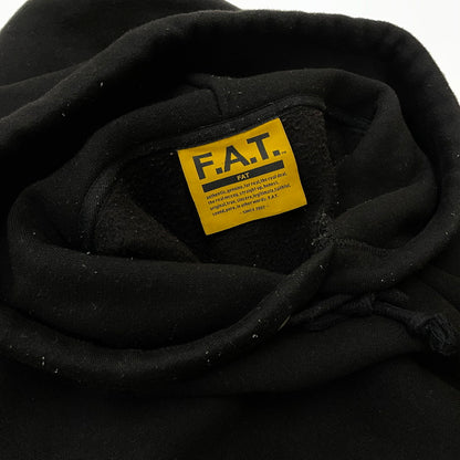 【中古品】【メンズ】 FAT エフエーティー MILL HOODIE F32320-SW04 ミル フーディー トップス プルオーバーパーカー 142-260711-ss-06-tei サイズ：FAT カラー：ブラック 万代Net店