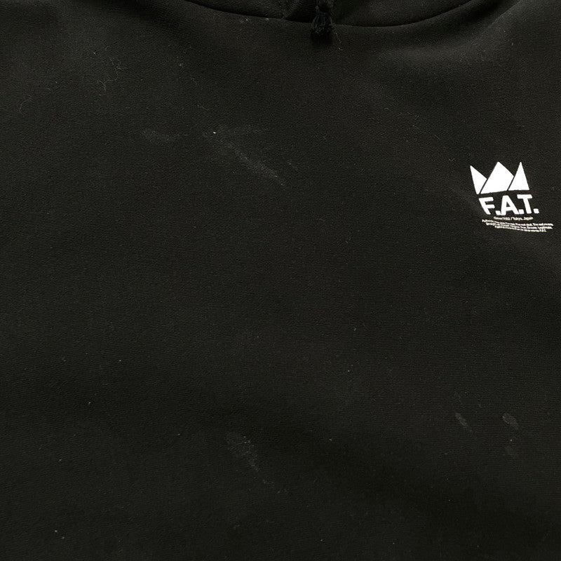 【中古品】【メンズ】 FAT エフエーティー MILL HOODIE F32320-SW04 ミル フーディー トップス プルオーバーパーカー 142-260711-ss-06-tei サイズ：FAT カラー：ブラック 万代Net店