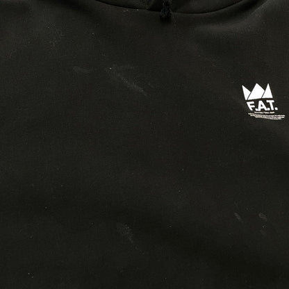 【中古品】【メンズ】 FAT エフエーティー MILL HOODIE F32320-SW04 ミル フーディー トップス プルオーバーパーカー 142-260711-ss-06-tei サイズ：FAT カラー：ブラック 万代Net店